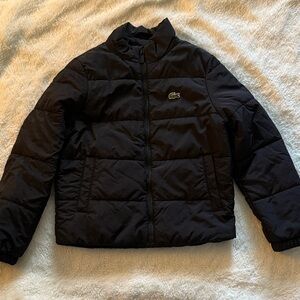 Kids Lacoste BLACK Puffer Jacket